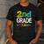 2nd Grade Team T-Shirt 2nd Grade Squad Teacher Men's Casual T-Shirt Dark Grey