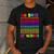 50 Days Of School Hearts Teacher Happy 50th Day Of School Men's Casual T-Shirt Dark Grey