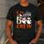 5th Grade Boo Crew Teachers Students Ghost Halloween Men's Casual T-Shirt Dark Grey