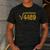 6 7 Leopard Pattern Meme Square Root 4489 Slang Math Teacher Men's Casual T-Shirt Dark Grey