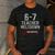 67 Don't Say 6-7 Again Teacher Shirt 67 Sarcastic Meme Men's Casual T-Shirt Dark Grey