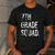 7th Grade Squad Back To School Student Teacher Men's Casual T-Shirt Dark Grey 7th Grade Squad Back To School Student Teacher Men's Casual T-Shirt Dark Grey