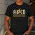 ABCD Kindergarten Rocks Pencil Lightning Students Teachers Men's Casual T-Shirt Dark Grey ABCD Kindergarten Rocks Pencil Lightning Students Teachers Men's Casual T-Shirt Dark Grey