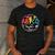 ABCD The Teacher Tour Back To School First Day Of School Men's Casual T-Shirt Dark Grey ABCD The Teacher Tour Back To School First Day Of School Men's Casual T-Shirt Dark Grey