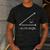 Acute Angle Cute Math Teacher Men's Casual T-Shirt Dark Grey