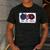 American Flag Teach Love Freedom Preschool Teacher 4th July Men's Casual T-Shirt Dark Grey