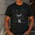 Astronaut Purple Moon Swing NASA Space Science Teacher Men's Casual T-Shirt Dark Grey