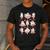 Ballet Ghost Ballet Dancer Spooky Dance Halloween Teacher Men's Casual T-Shirt Dark Grey Ballet Ghost Ballet Dancer Spooky Dance Halloween Teacher Men's Casual T-Shirt Dark Grey