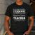 Best Computer Science Teacher Shirt Succeed Teaching Men's Casual T-Shirt Dark Grey