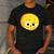 The Big Cheese Good Egg Teacher Halloween Costume Food Group Men's Casual T-Shirt Dark Grey The Big Cheese Good Egg Teacher Halloween Costume Food Group Men's Casual T-Shirt Dark Grey