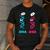 Biology Teacher DNA RNA Student Science Biologist Men Women Men's Casual T-Shirt Dark Grey
