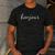 Bonjour T Shirt French Language Saying Teacher Student Men Women Girls Kids Men's Casual T-Shirt Dark Grey