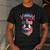 Boston Terrier 4th Of July US Merica Bostie Dog Patriotic For Men Women Kids Men's Casual T-Shirt Dark Grey