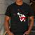 Boston Terrier Bostie Dog Kids Women Girls Men's Casual T-Shirt Dark Grey