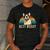 Boston Terrier Boston-Bulldog Men's Casual T-Shirt Dark Grey