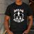 Boston Terrier Dad Father’s Day Dog Dad Men’s Men's Casual T-Shirt Dark Grey
