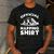 Boston Terrier Dog Official Sleeping Shirt Men Women Kids Men's Casual T-Shirt Dark Grey