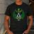Boston Terrier Dog St Patricks Day Irish Pet Lover Men Women Kids Men's Casual T-Shirt Dark Grey