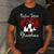 Boston Terrier Grandma Dog Owner Boston Terrier For Men Women Men's Casual T-Shirt Dark Grey