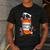 Boston Terrier Happy Pills T-Shirt Men's Casual T-Shirt Dark Grey
