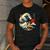 Boston Terrier Japanese Kanagawa Wave Surf Loyal Dog Men Women Kids Men's Casual T-Shirt Dark Grey
