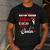 Boston Terrier Mom American Gentleman Dog Mother's Day Men's Casual T-Shirt Dark Grey