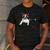 Boston Terrier Mom Bandana Boston Terrier Dog Men's Casual T-Shirt Dark Grey