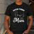 Boston Terrier Mom Boston Terrier Mom Men's Casual T-Shirt Dark Grey