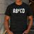 Boys Girls Teachers ABCD Rock Graphic Back To School Men's Casual T-Shirt Dark Grey