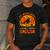 My Broom Broke So Now I Teach English Halloween Teacher Men's Casual T-Shirt Dark Grey