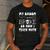 My Broom Broke So Now I Teach Math Halloween Teacher Costume For Men Women Men's Casual T-Shirt Dark Grey My Broom Broke So Now I Teach Math Halloween Teacher Costume For Men Women Men's Casual T-Shirt Dark Grey