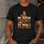My Broom Broke So Now I Teach Math Teacher Halloween Men's Casual T-Shirt Dark Grey