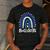 Bulldogs School Mascot Rainbow Teacher Lover Men's Casual T-Shirt Dark Grey Bulldogs School Mascot Rainbow Teacher Lover Men's Casual T-Shirt Dark Grey