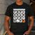 Calculator Easy Halloween Costume For Math Teacher Men's Casual T-Shirt Dark Grey