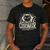Cat Chaos Coordinator For Women Mom Halloween Teacher Men's Casual T-Shirt Dark Grey