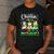 Chillin With My Pre-K Snowmies Christmas Teacher Xmas Men's Casual T-Shirt Dark Grey