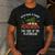 Christmas Teacher Squad Festive Car Tree Lights Xmas Men's Casual T-Shirt Dark Grey