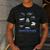 Cloud Watcher Cloud Types Science Student Teacher Cute Faces Men's Casual T-Shirt Dark Grey