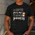 Coffee Gives Me Teacher Powers Teacher Men's Casual T-Shirt Dark Grey