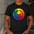 Color Wheel Palette Shirt Artist Painter Art Teacher Tshirt Men's Casual T-Shirt Dark Grey Color Wheel Palette Shirt Artist Painter Art Teacher Tshirt Men's Casual T-Shirt Dark Grey