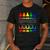 Colorful Crayon Kindergarten Team Tee For Teachers Students Men Women Kids Men's Casual T-Shirt Dark Grey