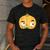 The Cool Bean Good Egg Teacher Halloween Costume Food Group Men's Casual T-Shirt Dark Grey The Cool Bean Good Egg Teacher Halloween Costume Food Group Men's Casual T-Shirt Dark Grey