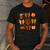 Coquette Teach Teacher Bows Thanksgiving Turkey Fall Autumn Men's Casual T-Shirt Dark Grey