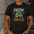 Creepin It Real Monster School Teacher Principal Halloween Men's Casual T-Shirt Dark Grey