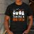 Cute Ghost Team Pre K Boo Crew Halloween Teacher Student Men's Casual T-Shirt Dark Grey