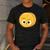 Cute Good Egg Teacher Halloween Costume Group The Big Cheese Men's Casual T-Shirt Dark Grey