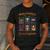Cute Halloween Teacher Men's Casual T-Shirt Dark Grey Cute Halloween Teacher Men's Casual T-Shirt Dark Grey
