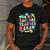 In My Daycare Teacher Era Daycare Provider Kids Men's Casual T-Shirt Dark Grey