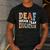 Deaf Dream Team Education Deaf Education Teacher Men's Casual T-Shirt Dark Grey Deaf Dream Team Education Deaf Education Teacher Men's Casual T-Shirt Dark Grey