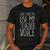 Don't Make Me Use My Teacher Voice Shirt Men Women Teacher Men's Casual T-Shirt Dark Grey